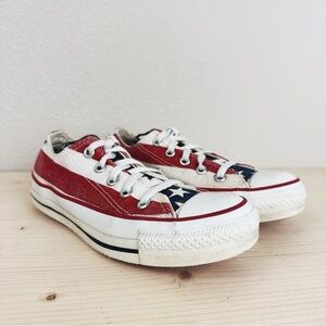 Vintage Converse All Star American Flag Made In USA Patriotic